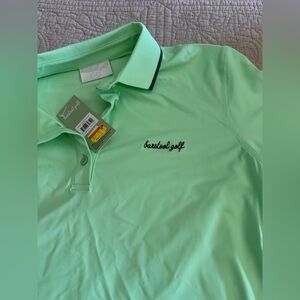 Barstool Golf Women's Short Sleeve Polo - Mint Green